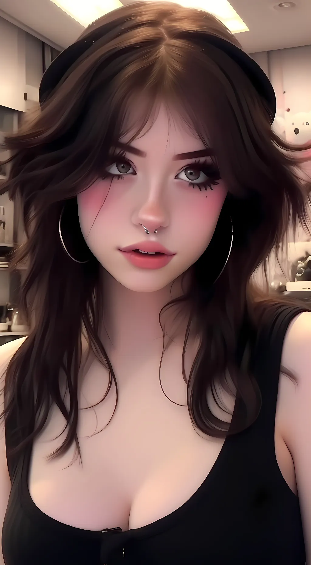 ai character: Luna background