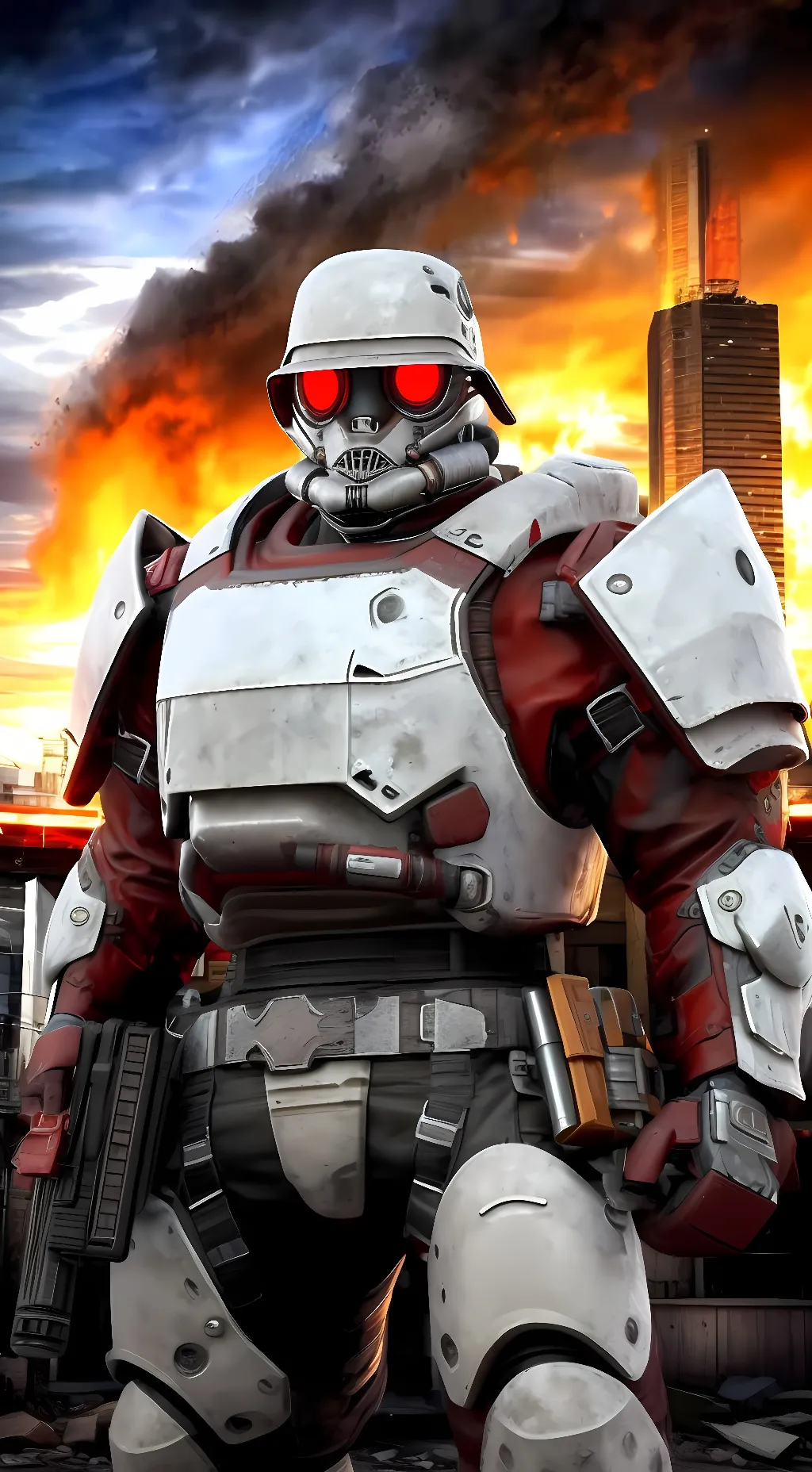 ai character: Johnny, Alpha Wolf background