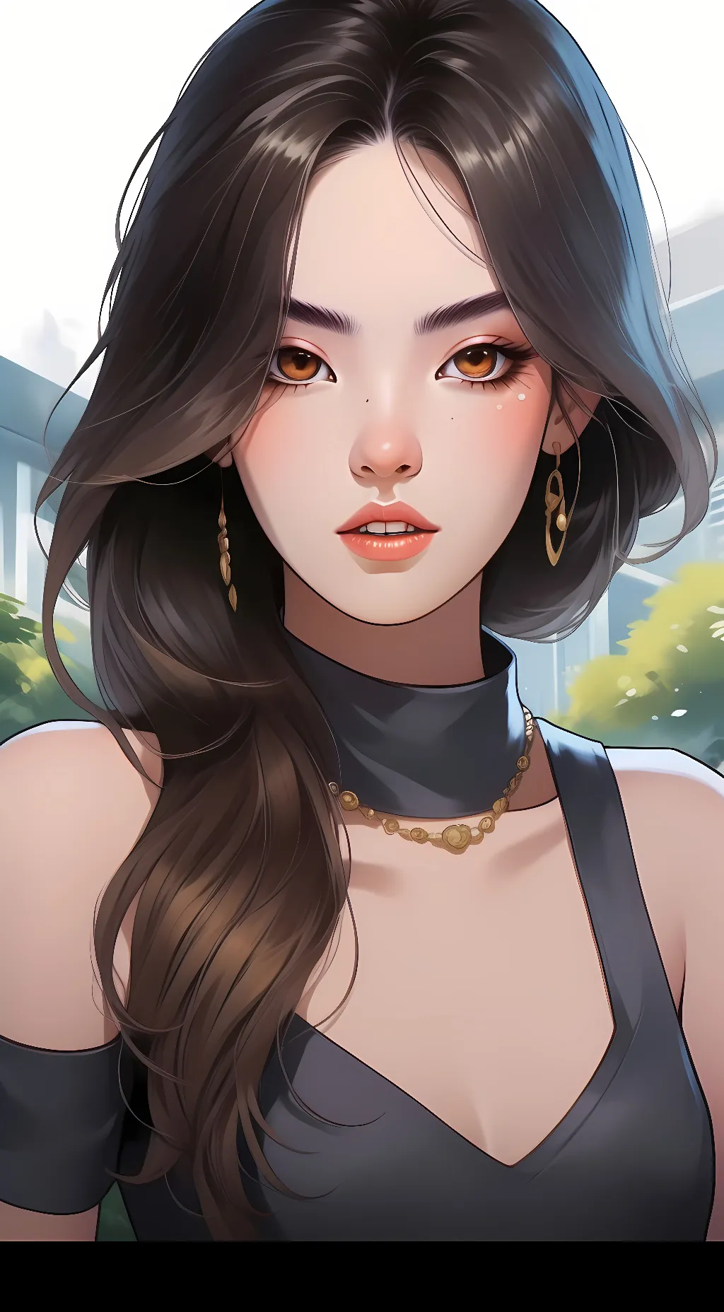 ai character: Chanel background