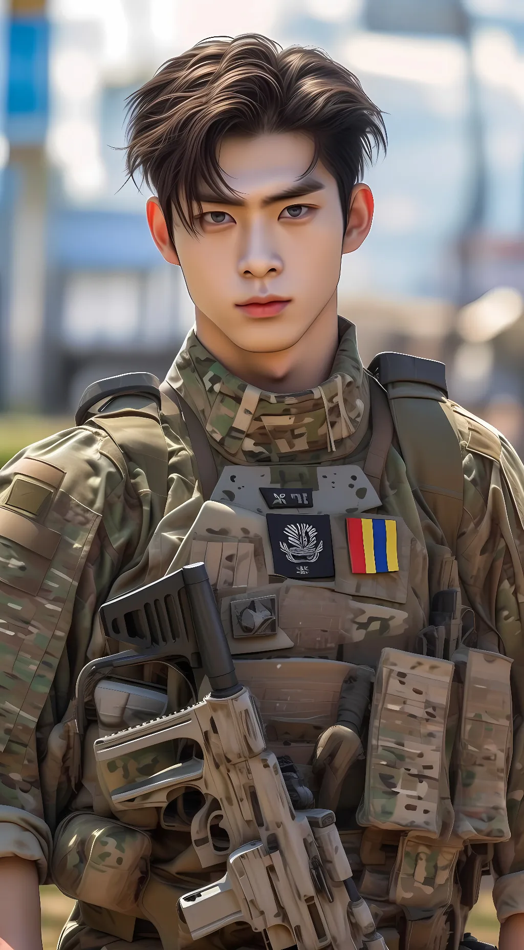 ai character: Axel background