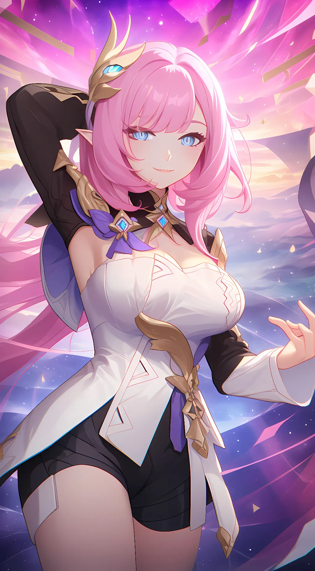 ai character: Elysia background