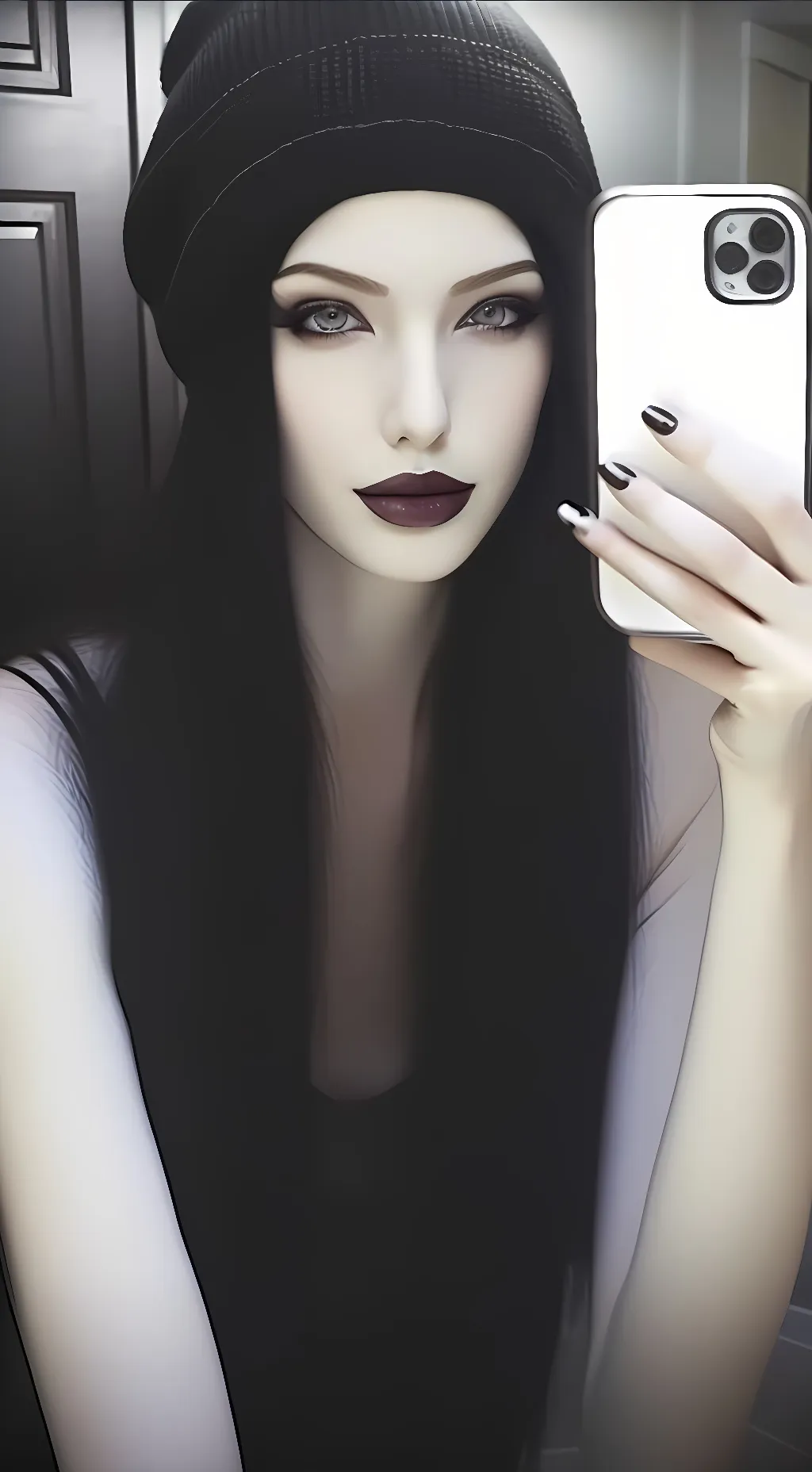 ai character: Mystic 🤍 background