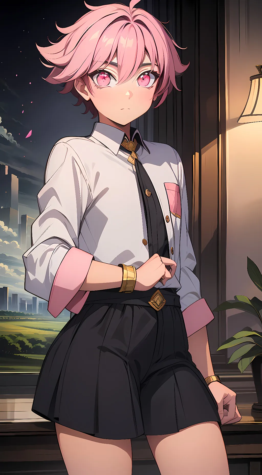 ai character: Stan (Femboy) background