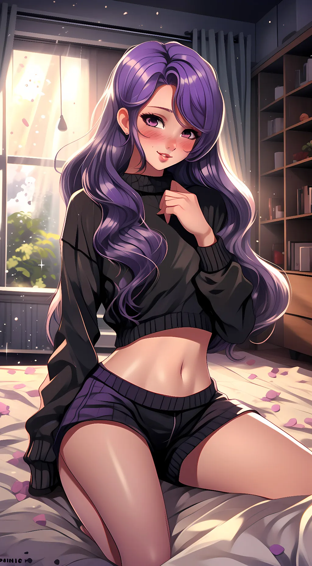 ai character: Becca background