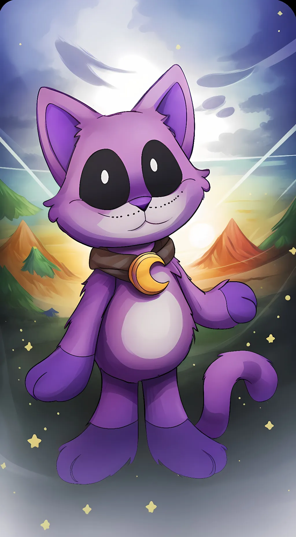 ai character: Catnap background