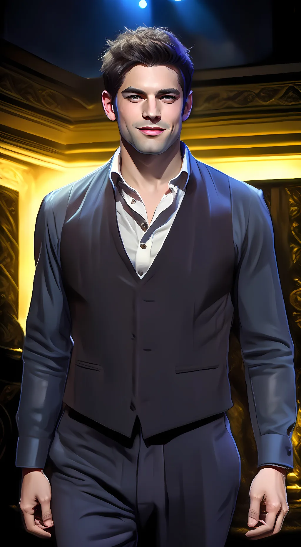 ai character: Jeremy Jordan background