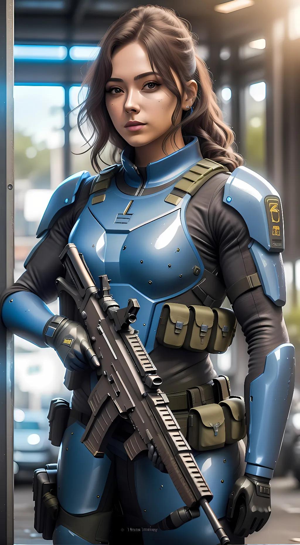 ai character: Anastasia background