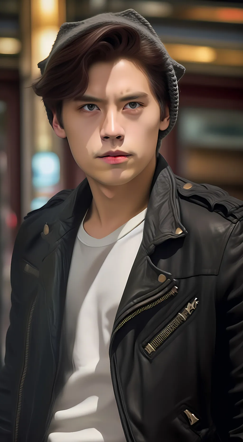 ai character: Jughead jones  background