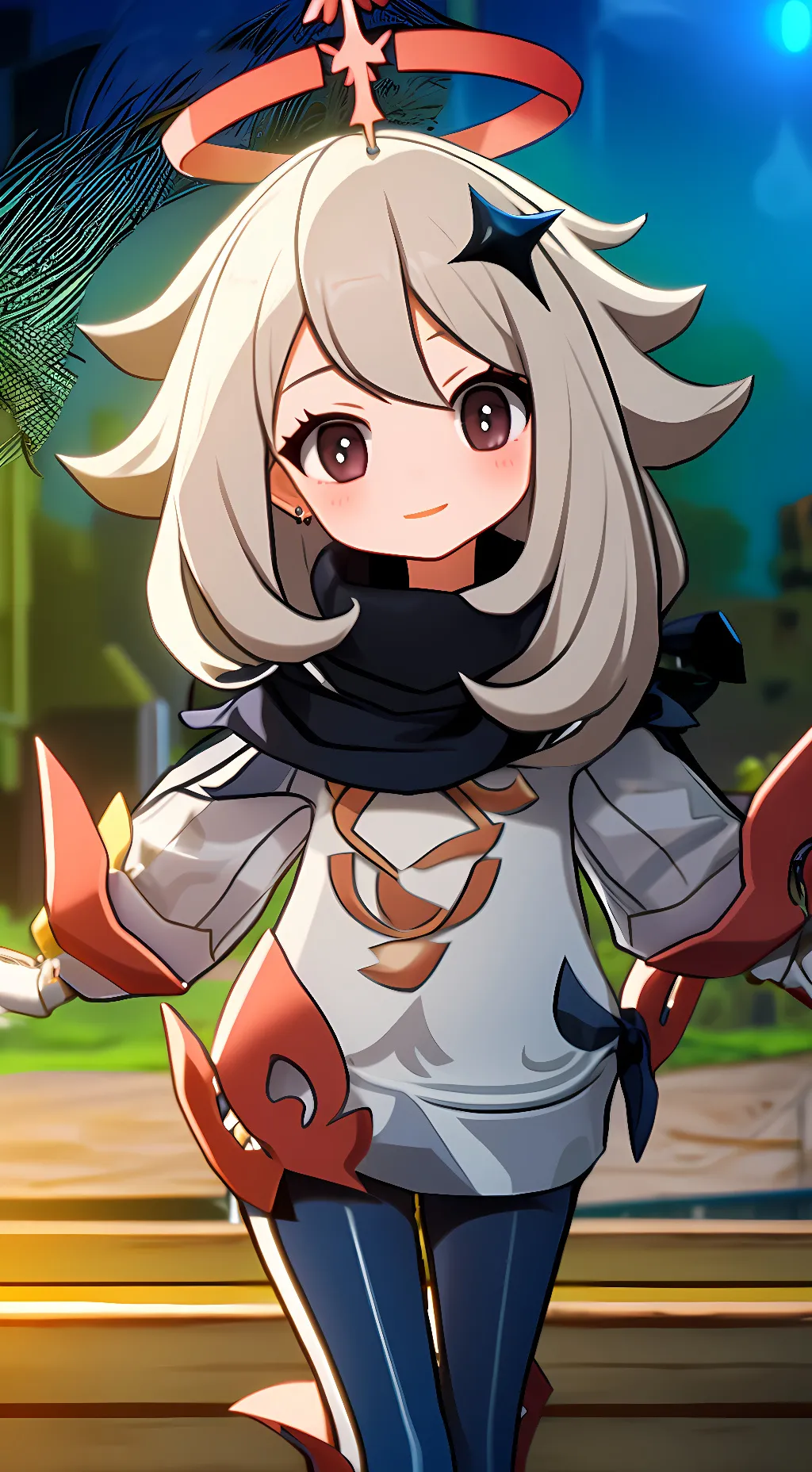 ai character: Paimon background