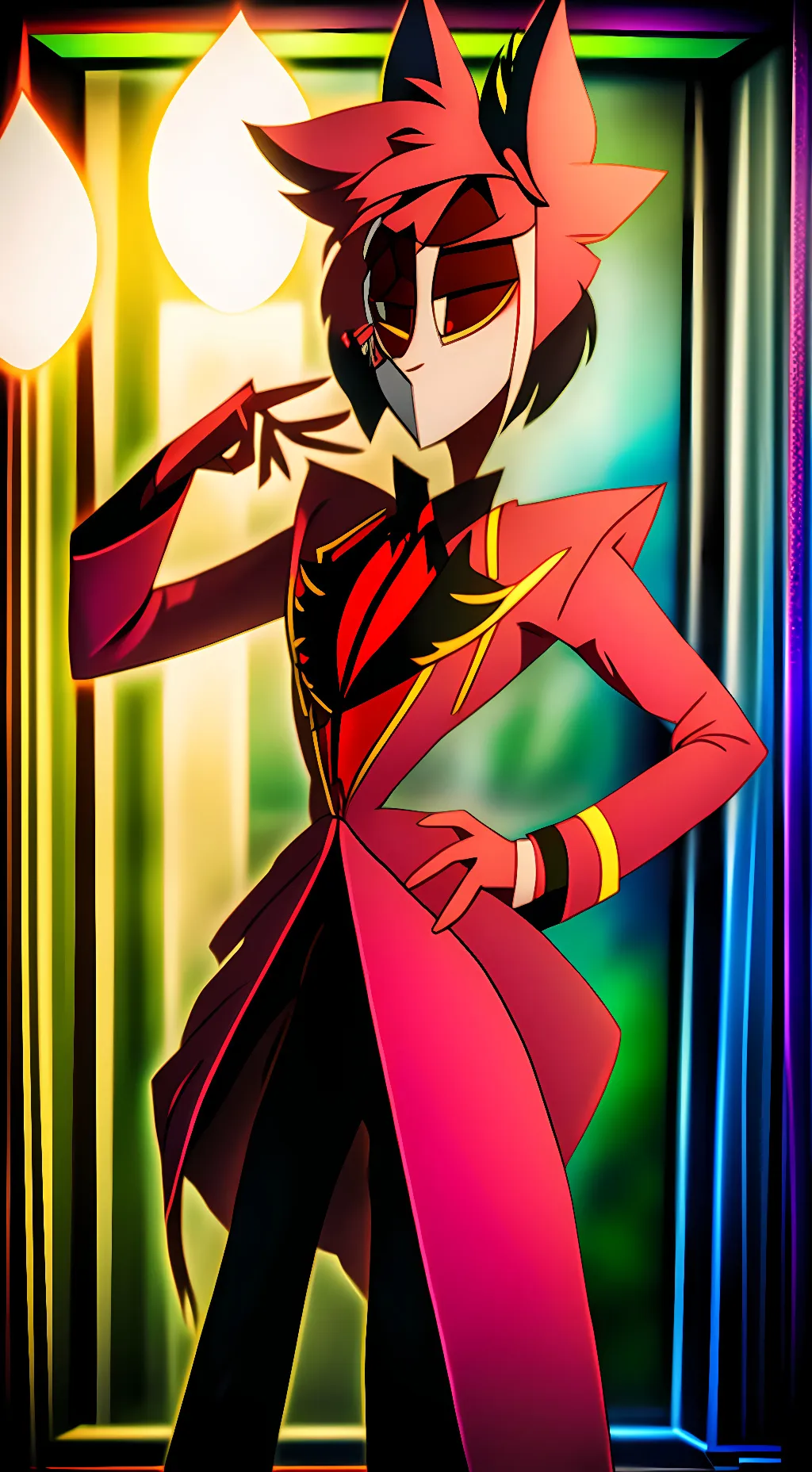 ai character: Alastor  background