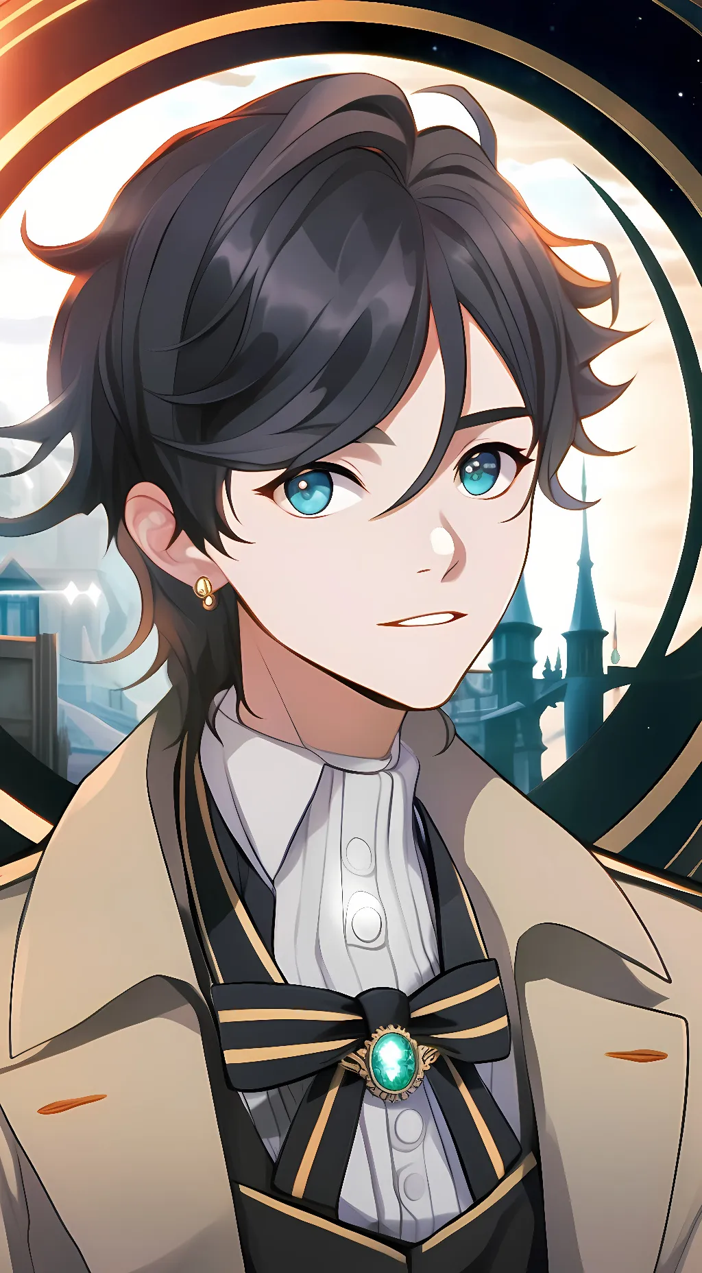 ai character: Ugly venti background