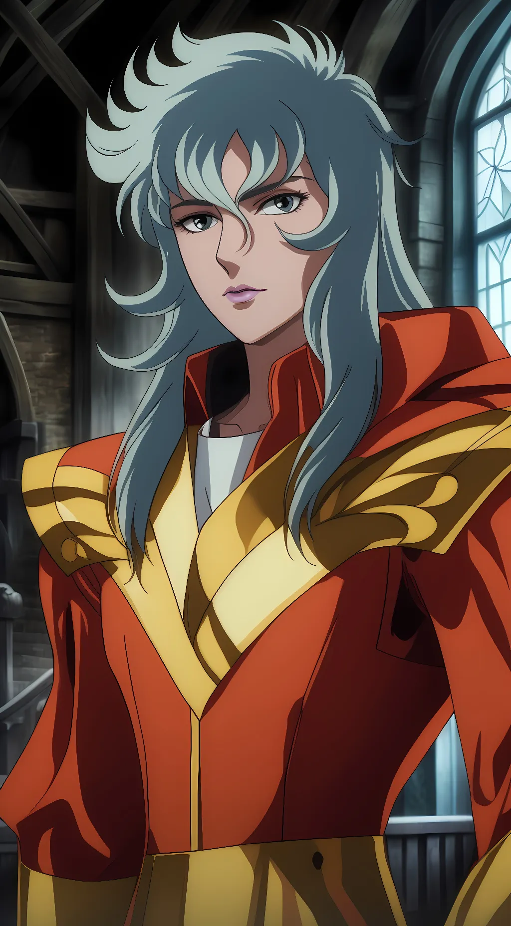 ai character: Pisces Aphrodite  background