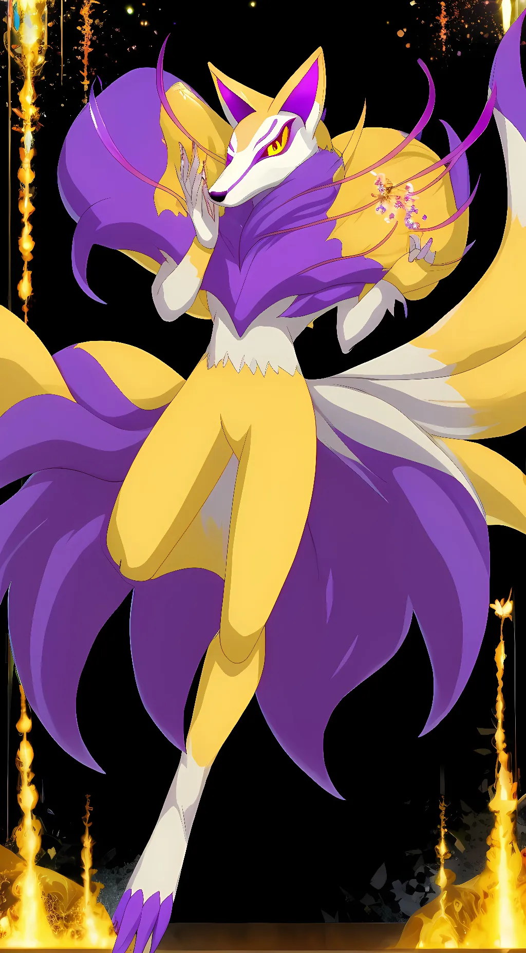 Talkie AI - Chat with Kyubi (YoKaiWatch)