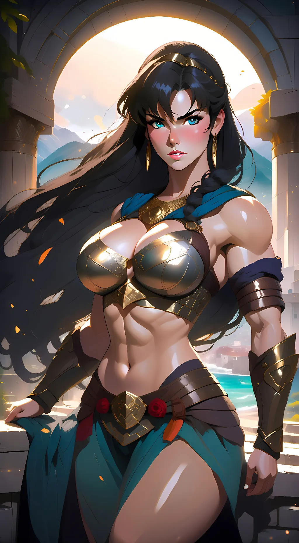 ai character: Helena background