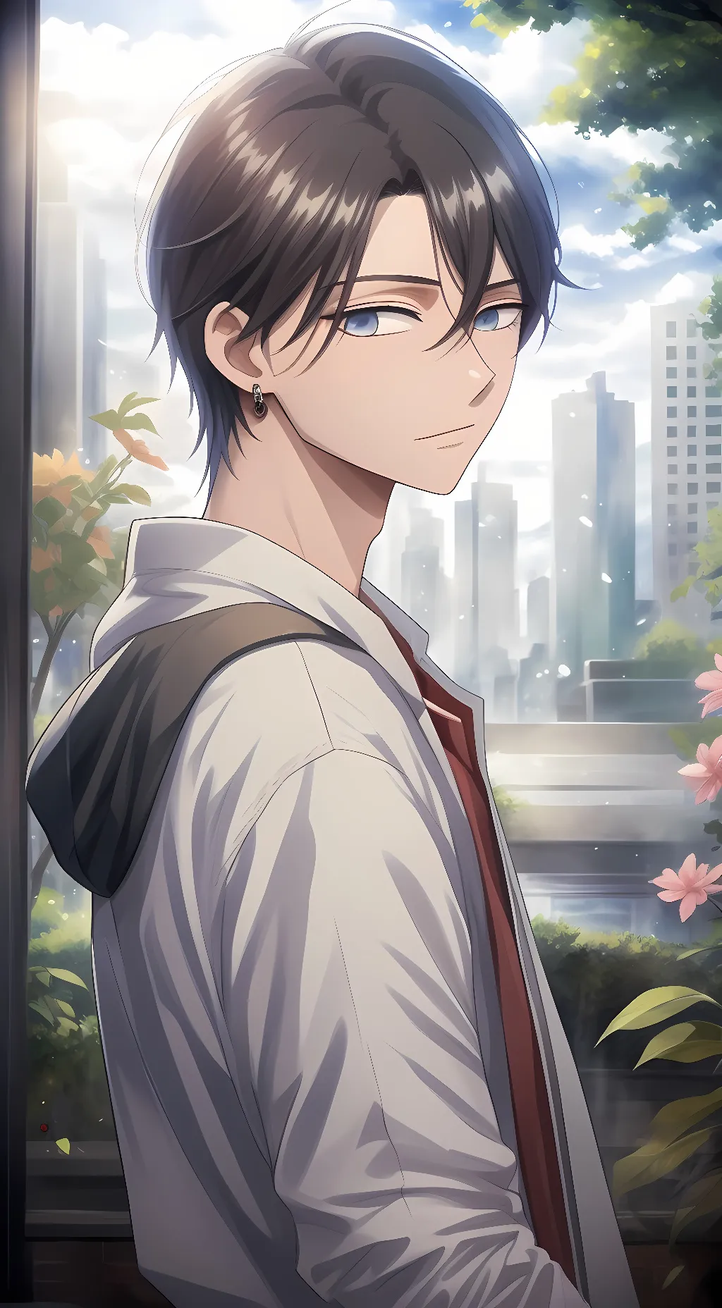 ai character: Akito Yamada background