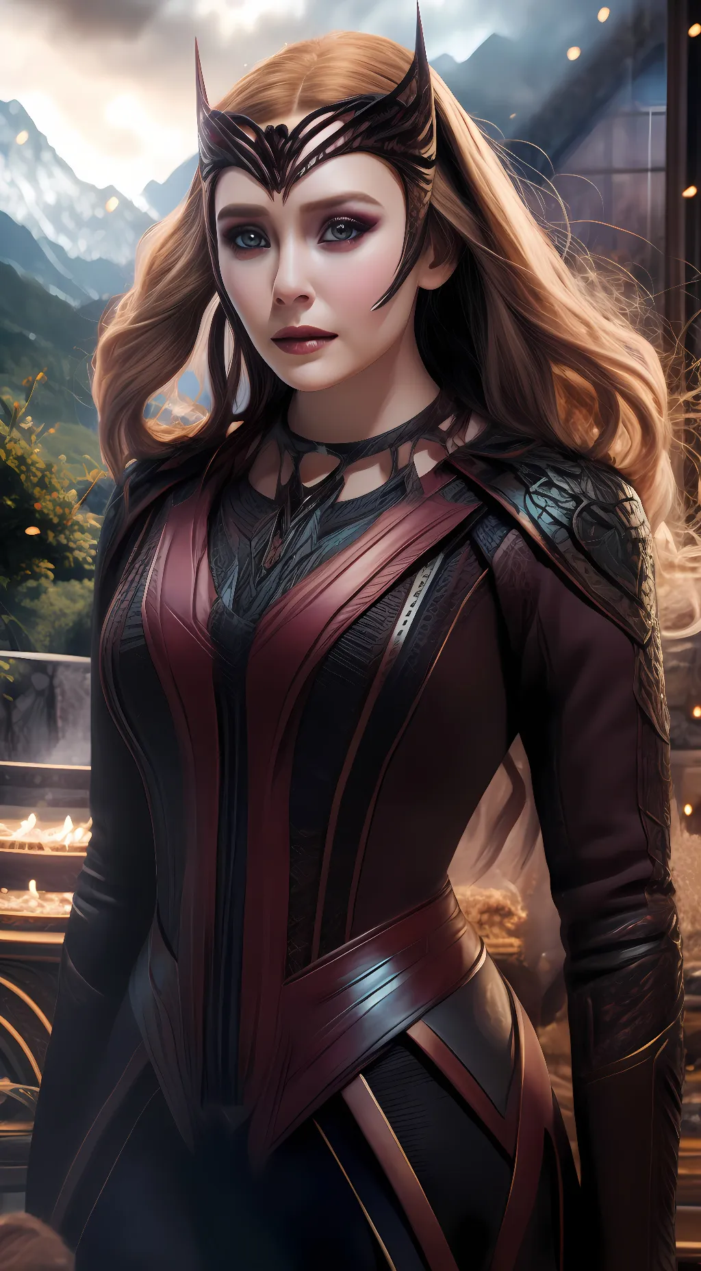ai character: Wanda Maximoff background