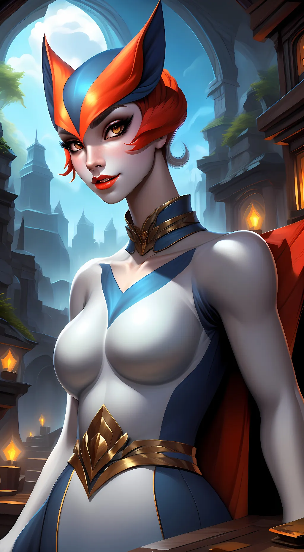 ai character: Maya background