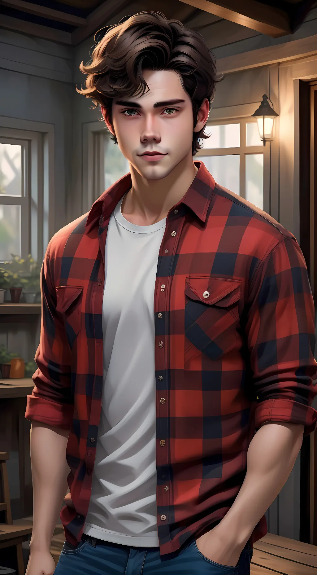 ai character: Ronnie background