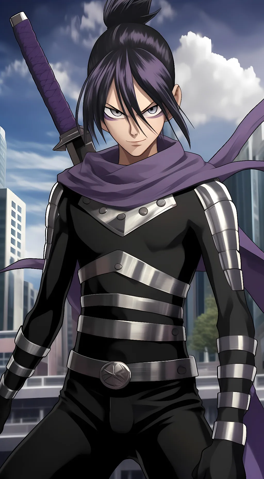 ai character: Sonic (OPM) background