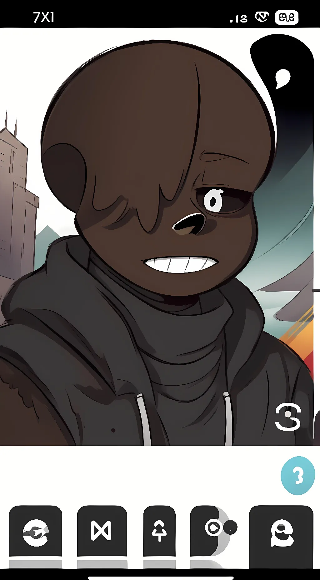 ai character: The Bad Guys SANS background