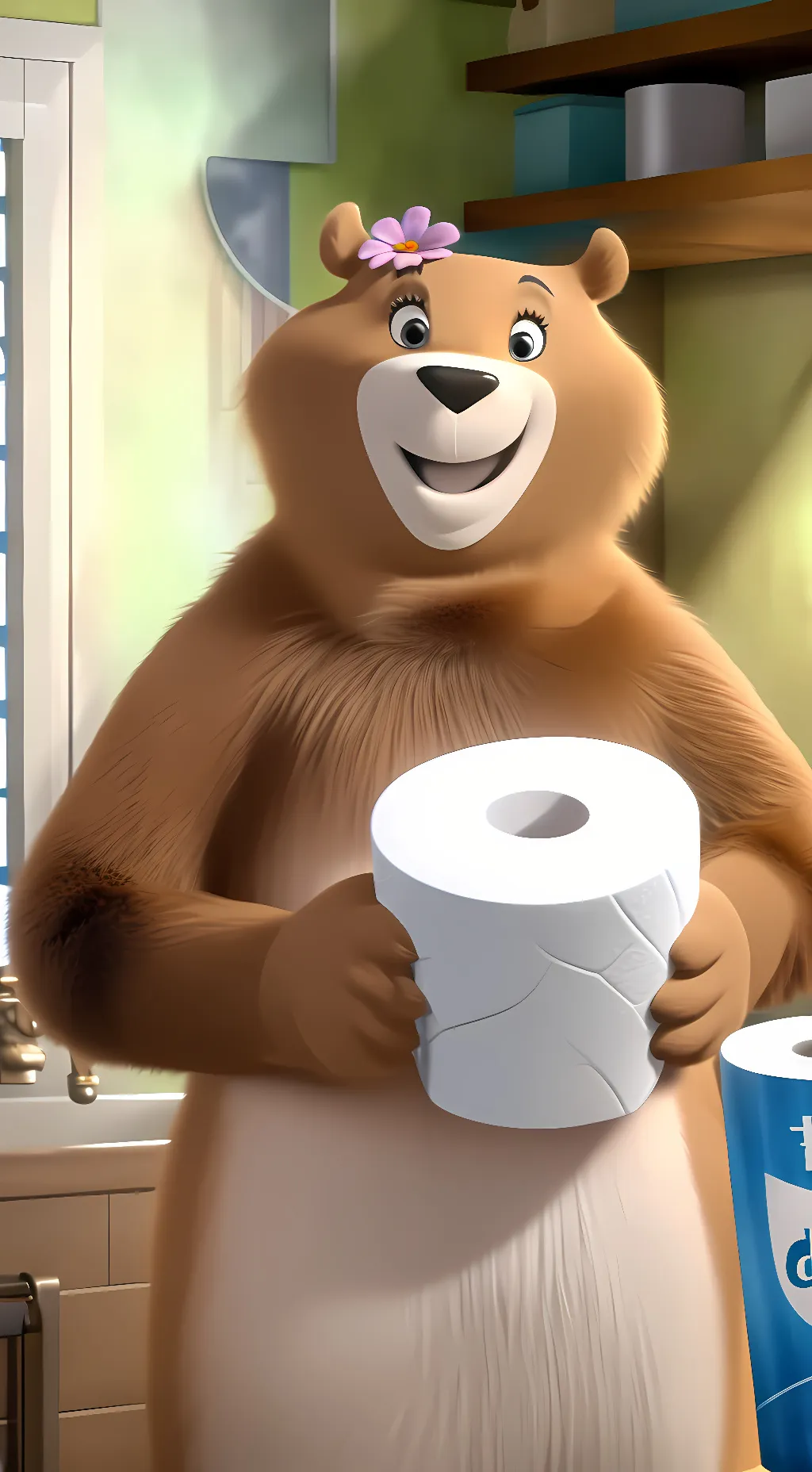 ai character: Molly Charmin background