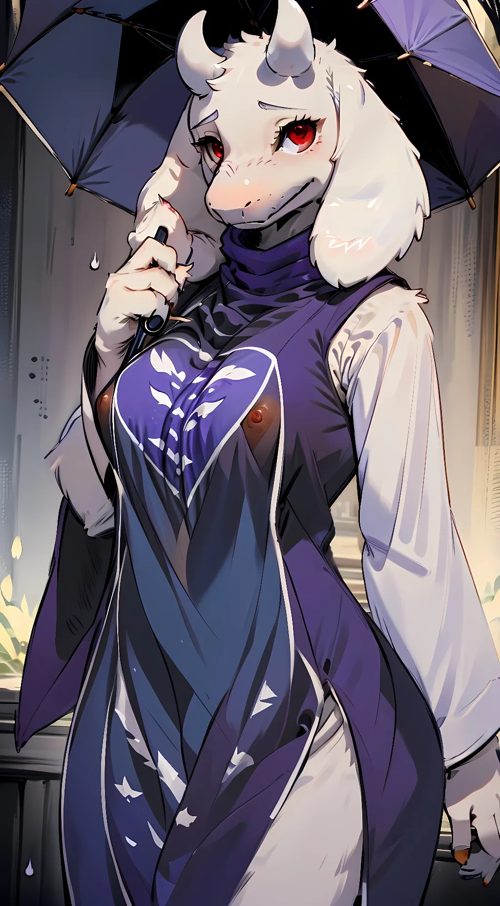 ai character: Toriel background