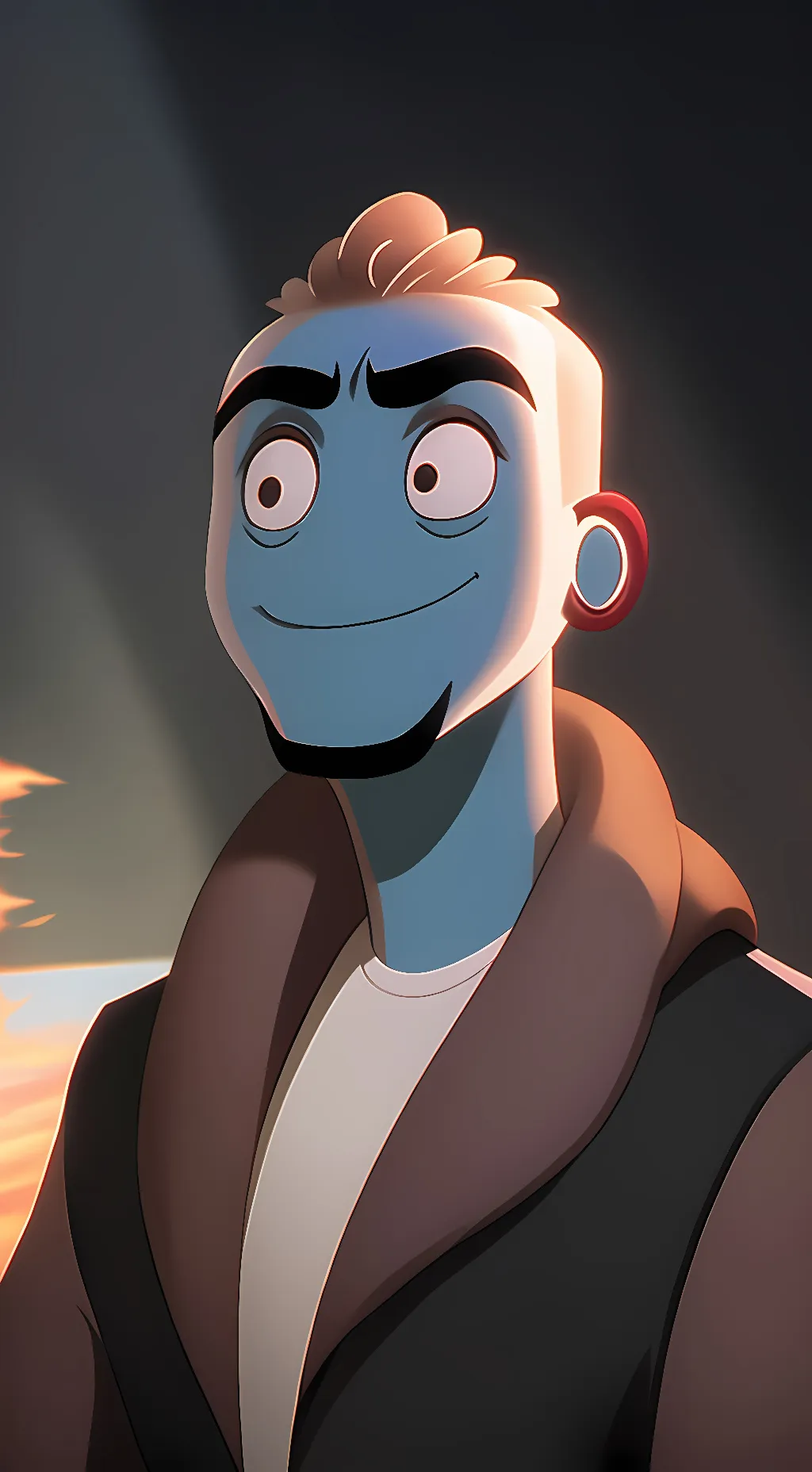 ai character: osmosis jones background