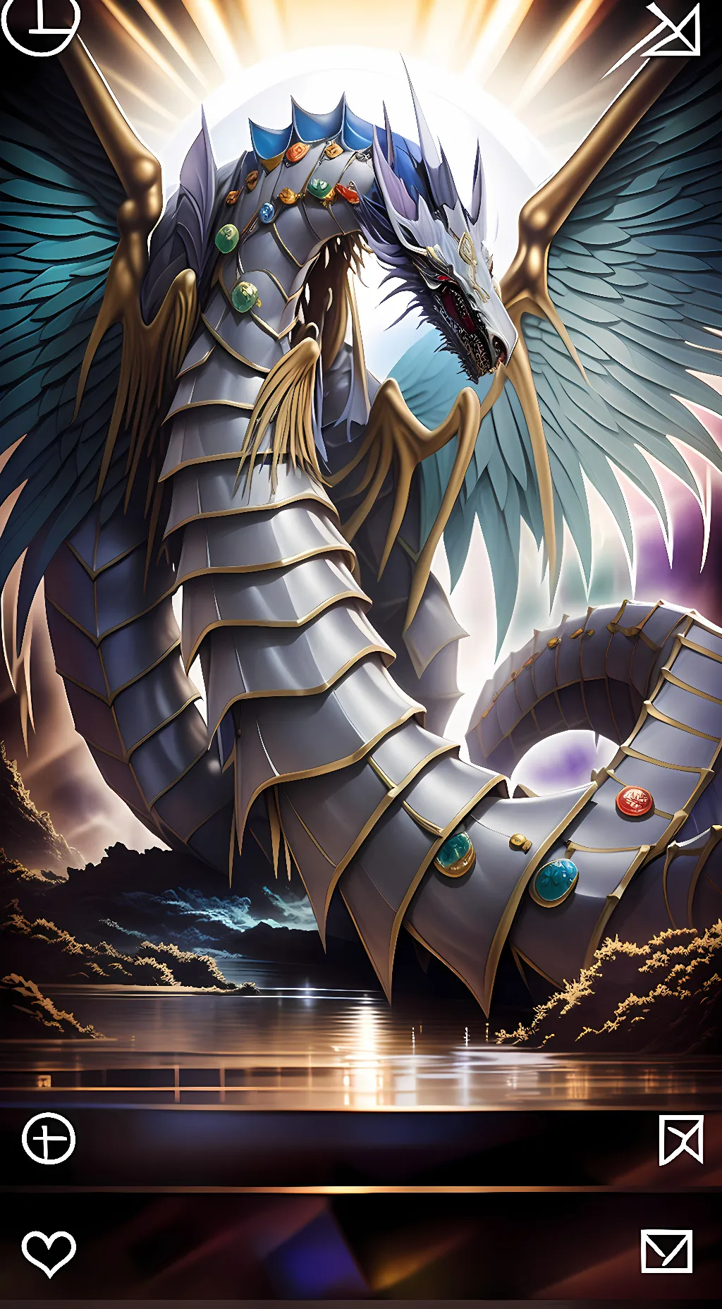 Talkie AI - Chat with Rainbow Dragon 