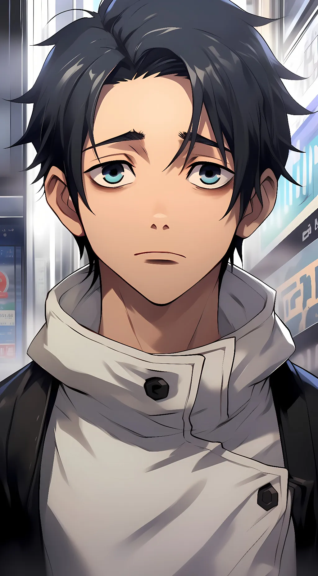 ai character: Yuta Okkotsu background