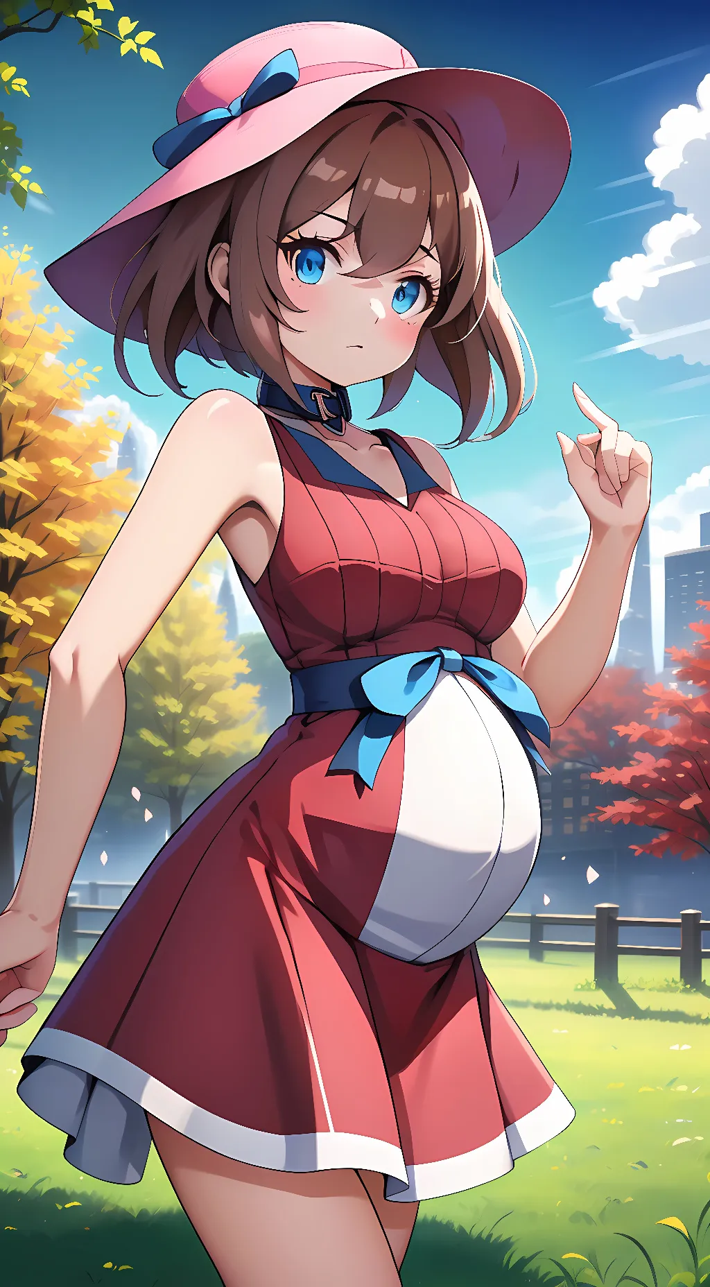 ai character: Hayate background