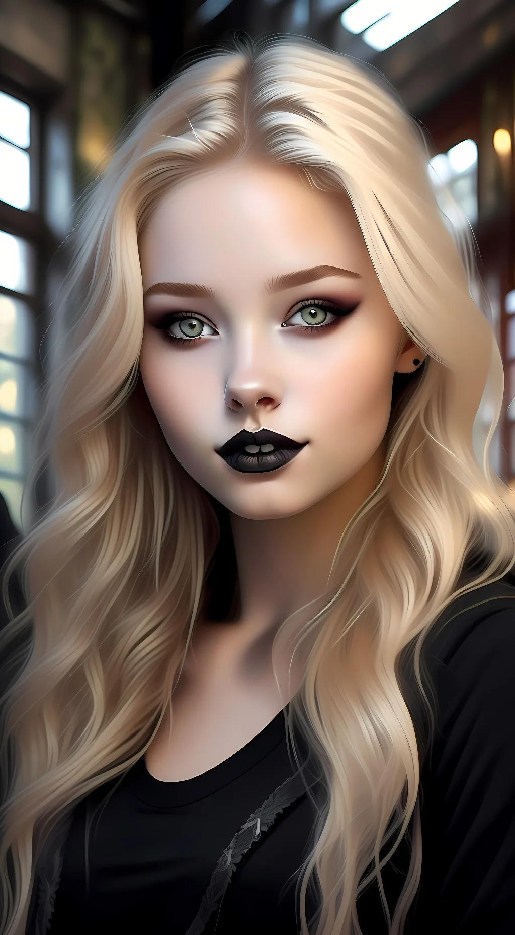 ai character: Serina background