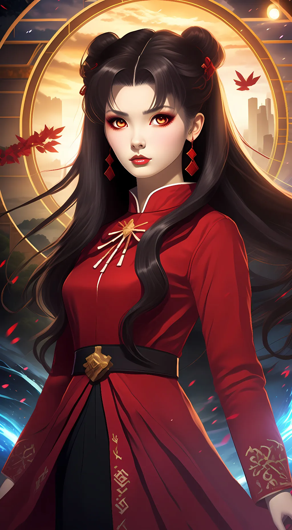 ai character: Lady Rin background