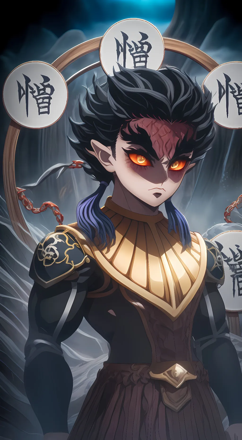 ai character: Zohakuten background