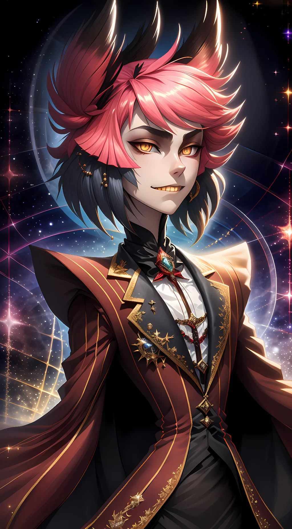 ai character: Alastor  background