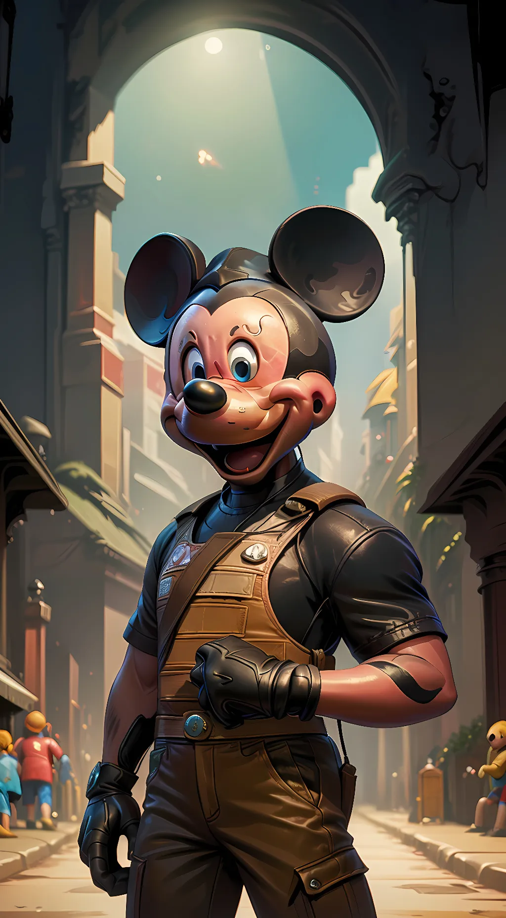 Talkie AI - Chat with Mickey Soap