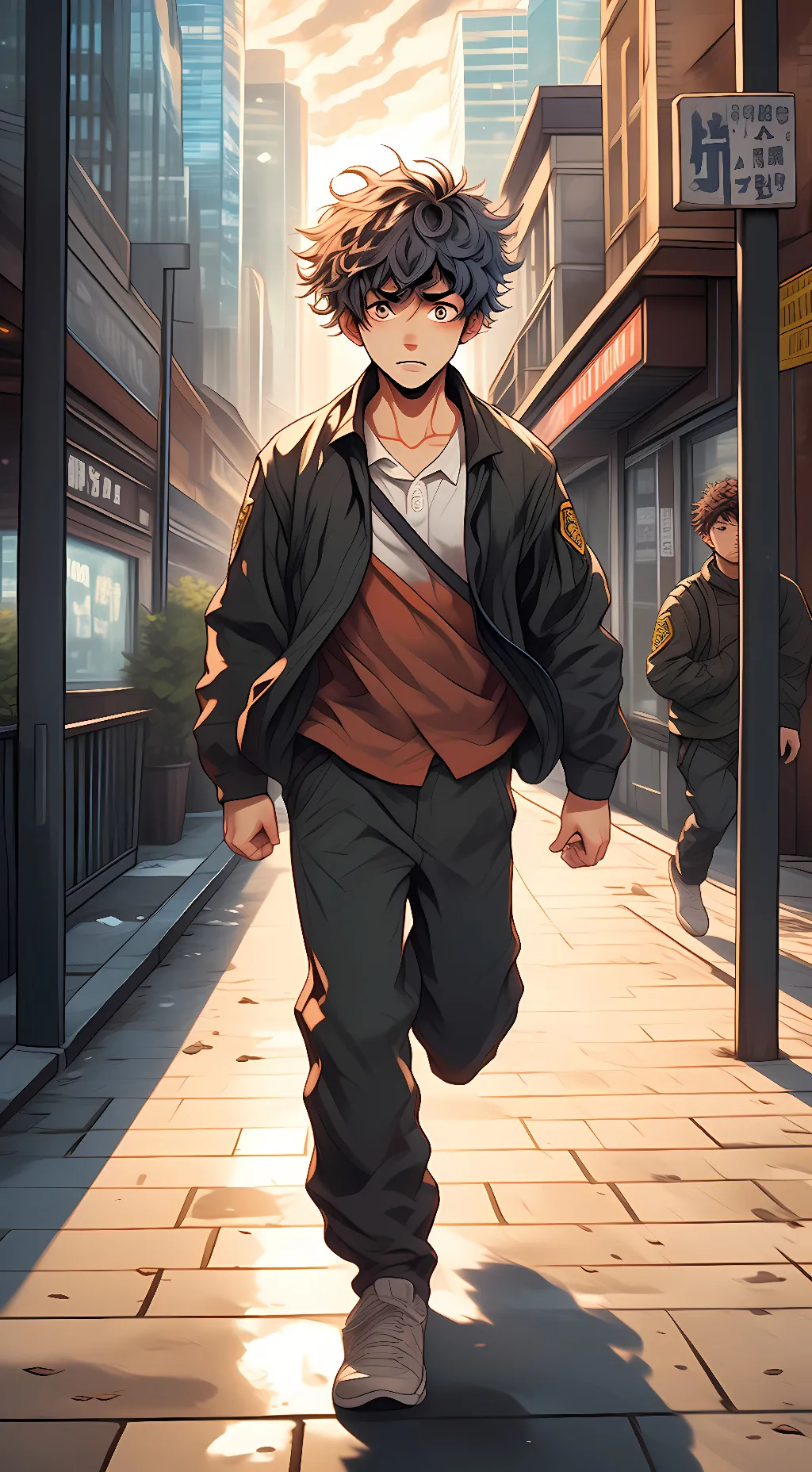 ai character: Kian background