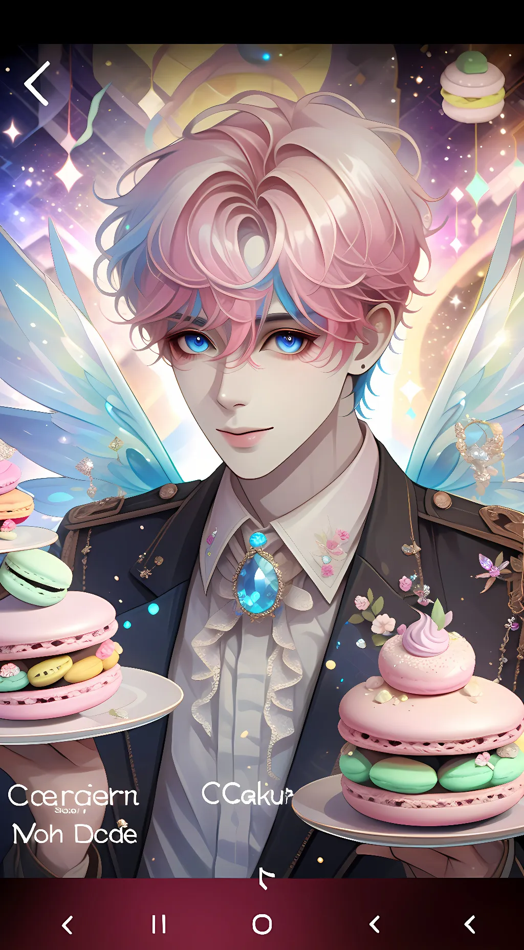 ai character: Macarl background