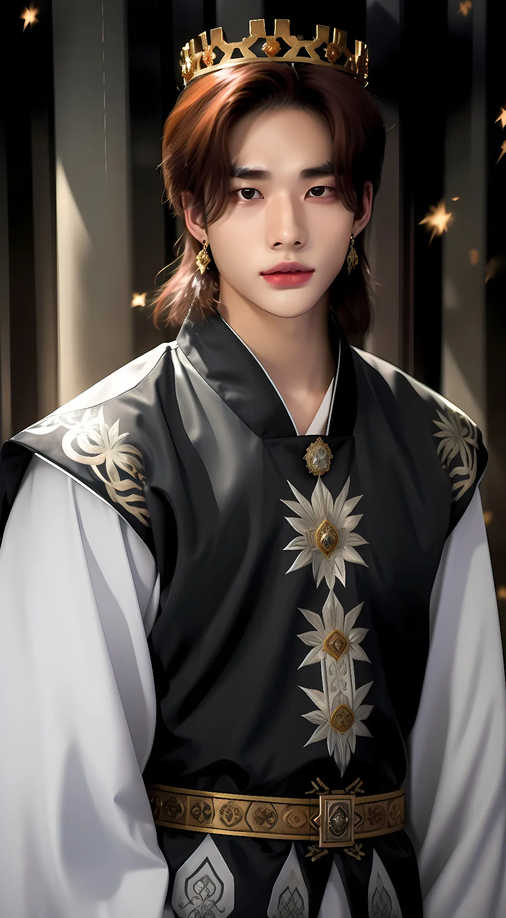 ai character: Hyunjin Hwang background