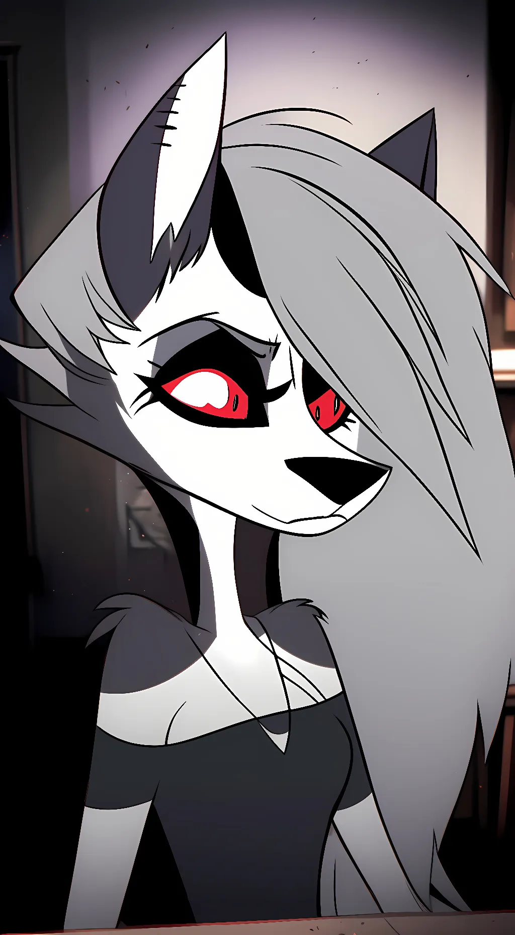 ai character: Loona background