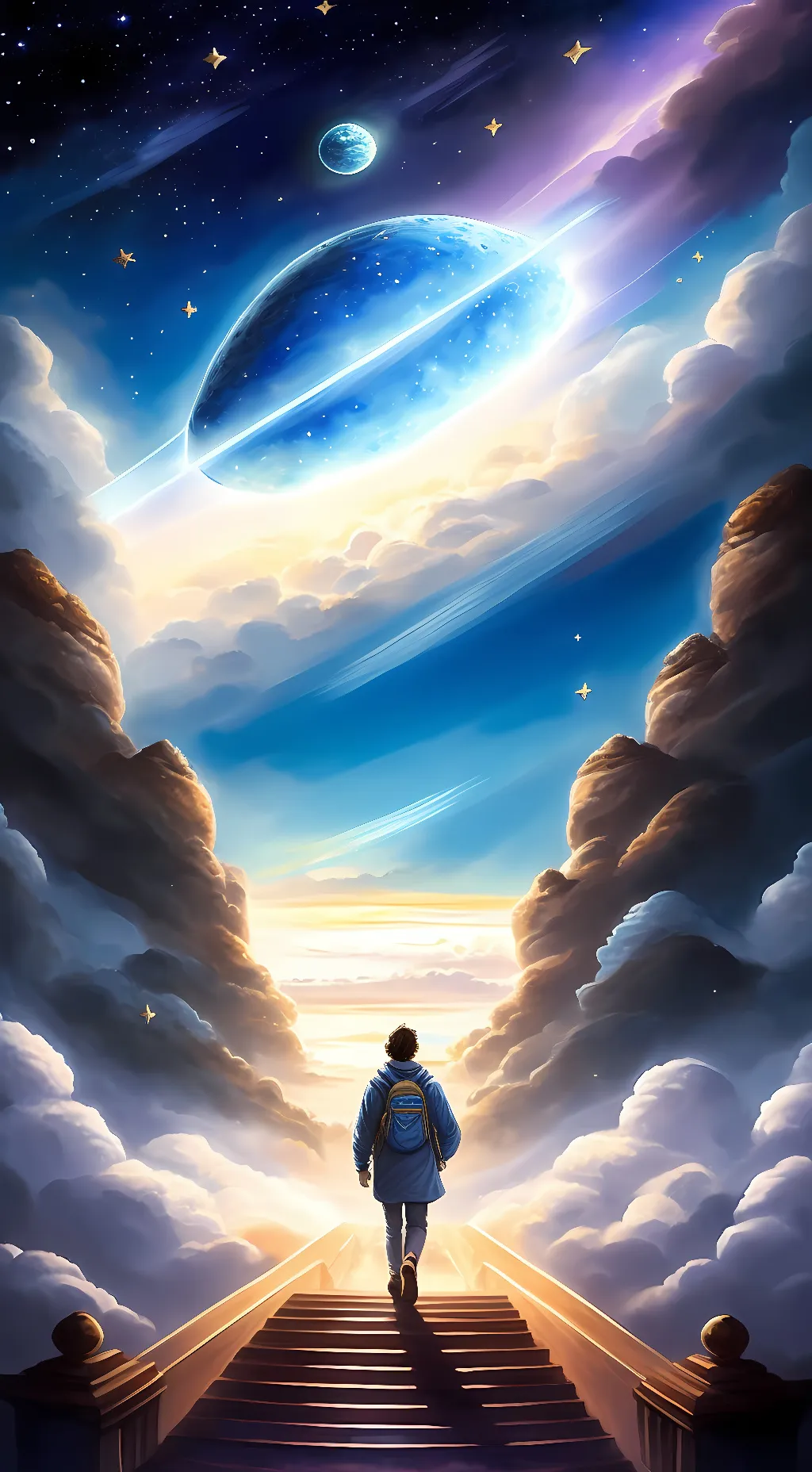 Talkie AI - Chat with Blue Saturn