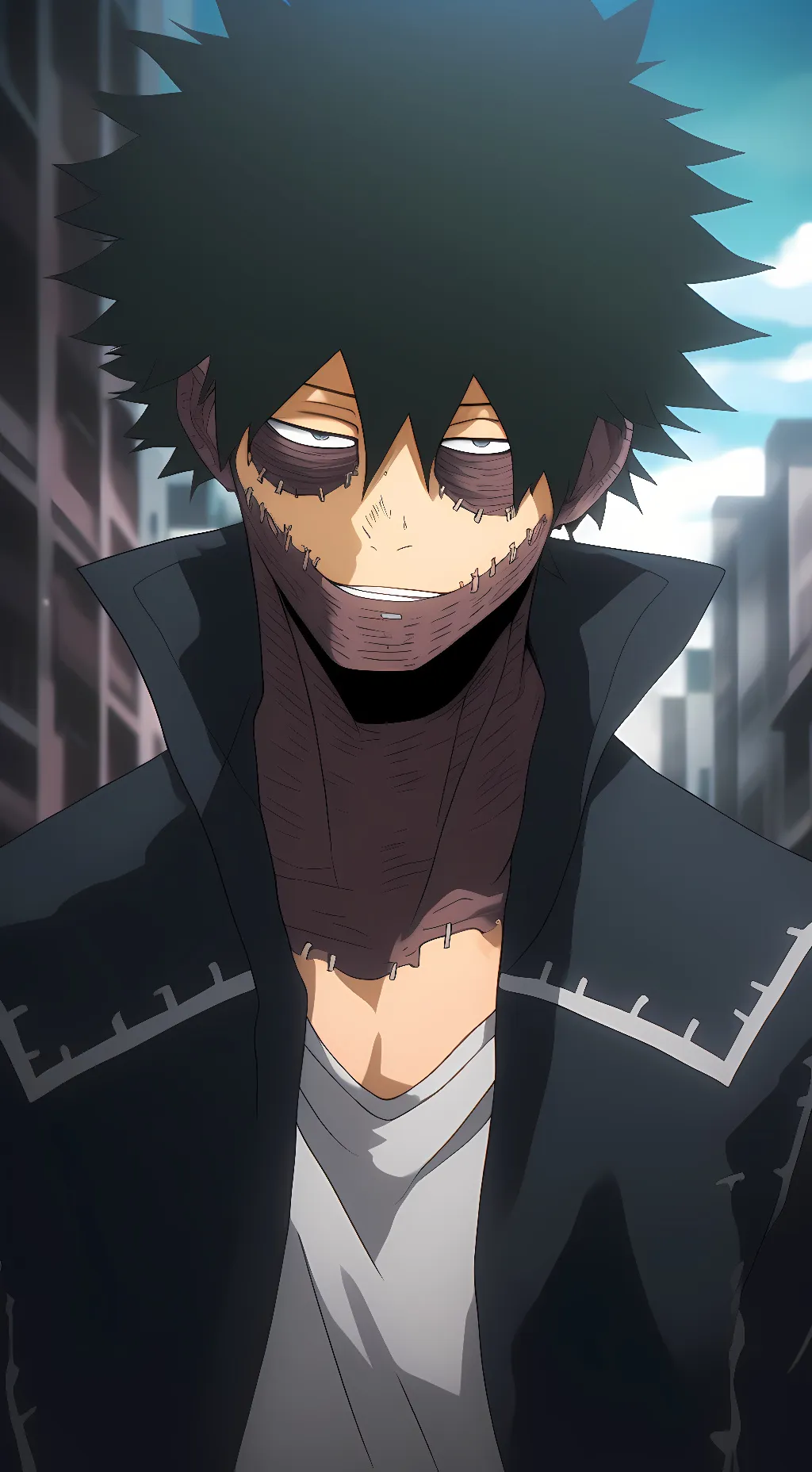 ai character: Dabi background