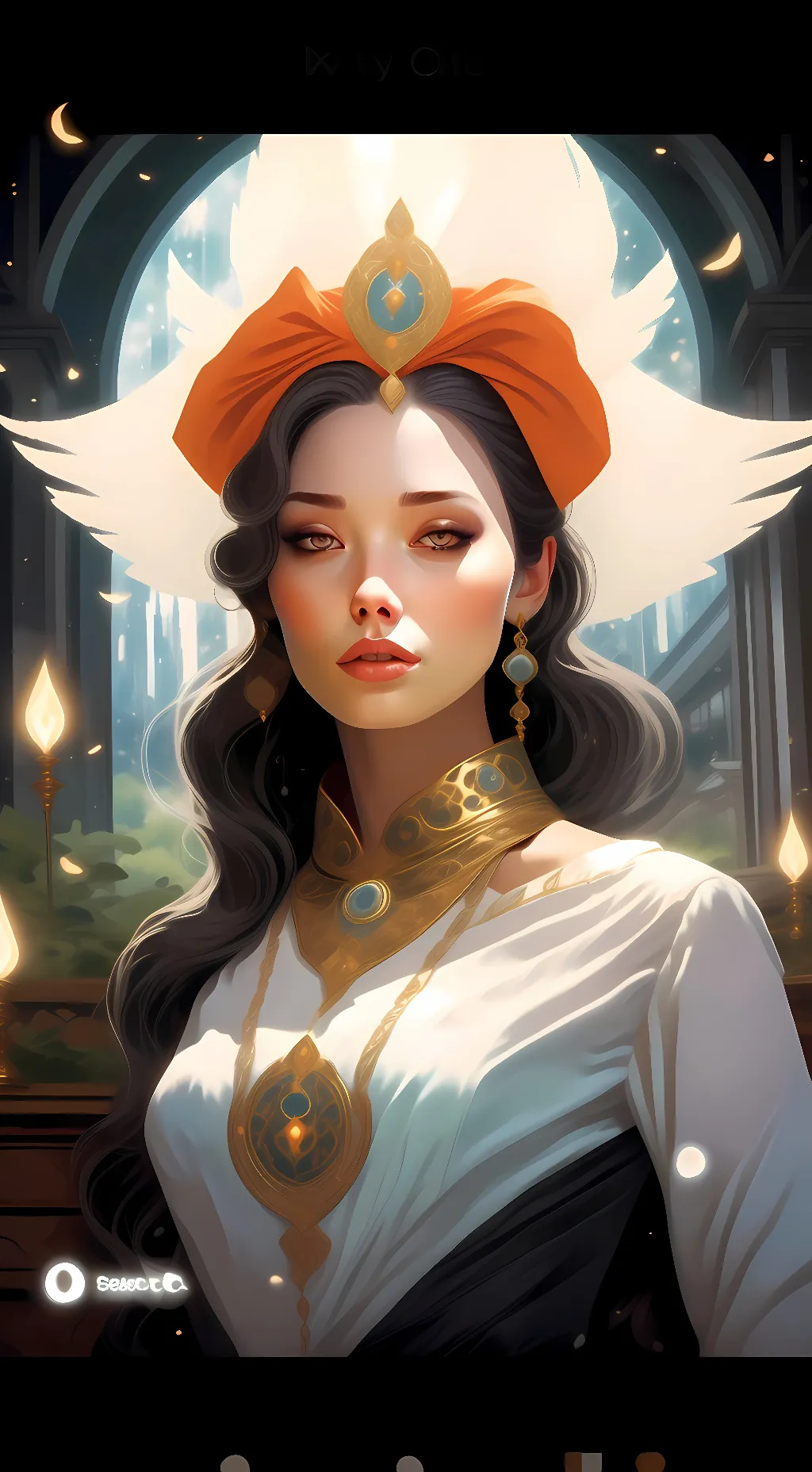 ai character: Evelyn background