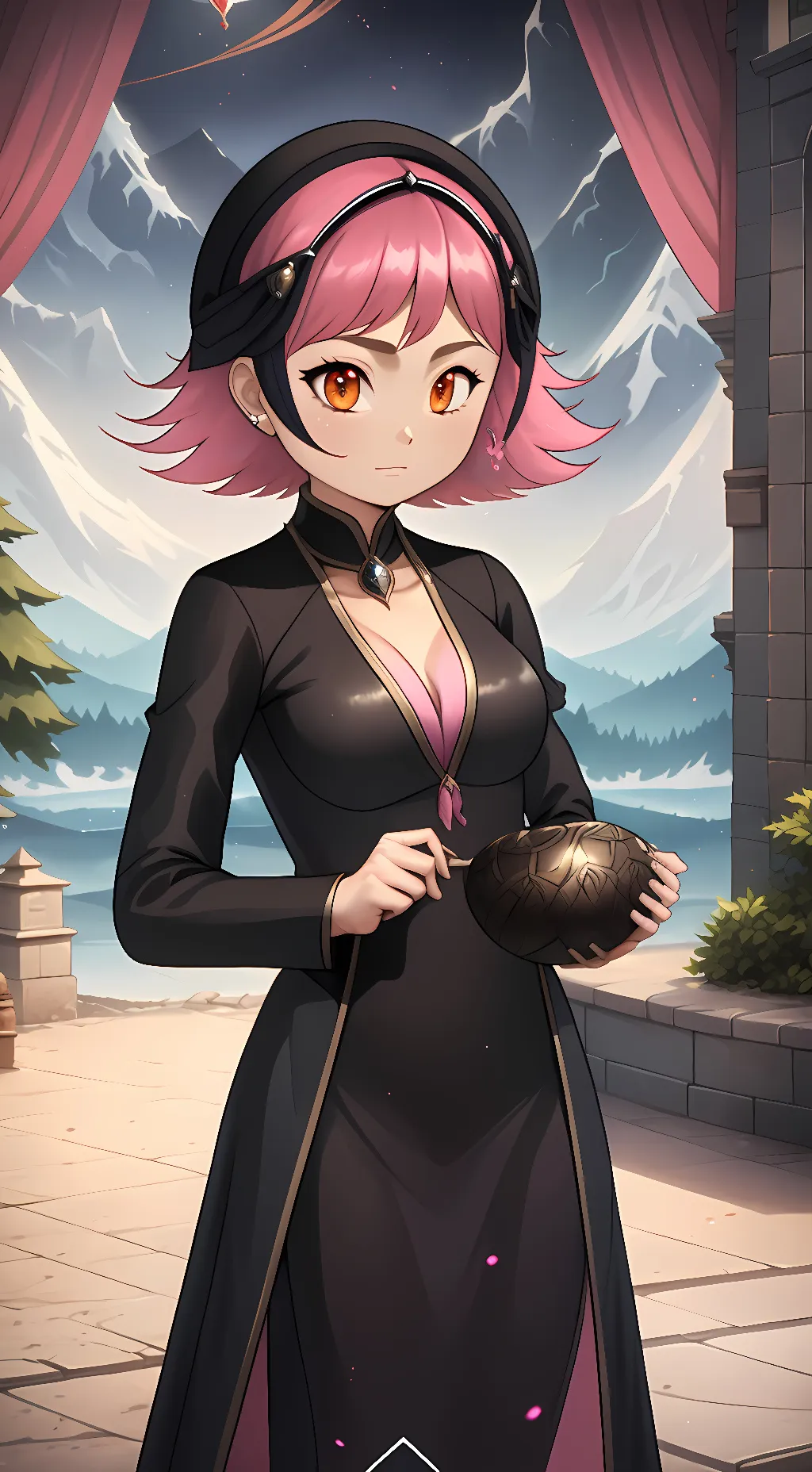 ai character: Ashley background