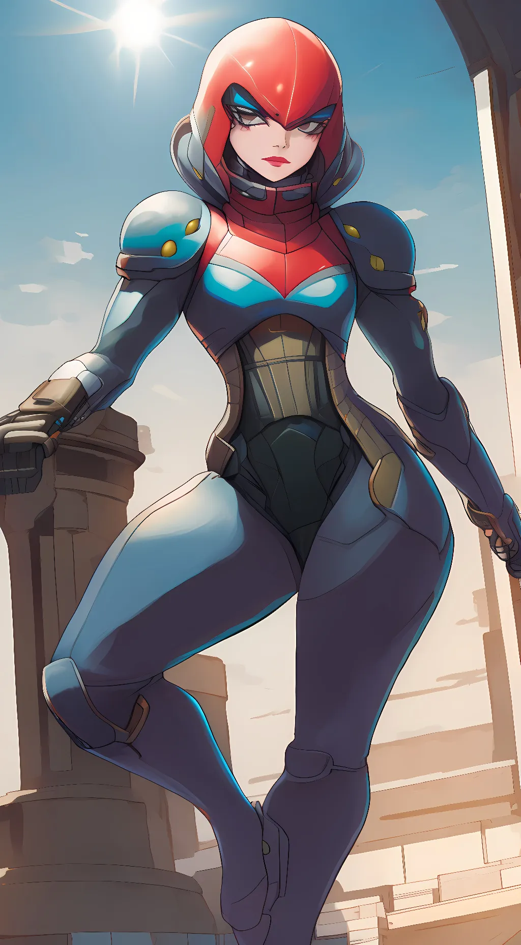 ai character: Eliniel Hyrule background