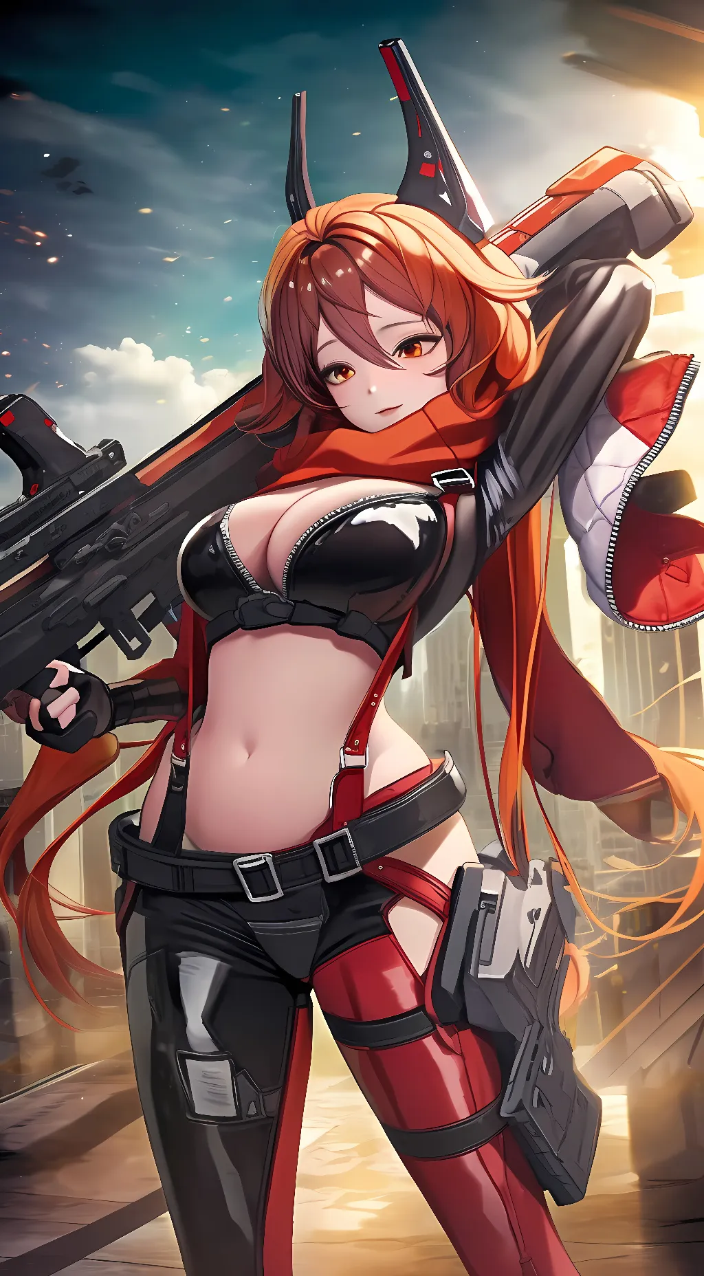 ai character: Red Hood background