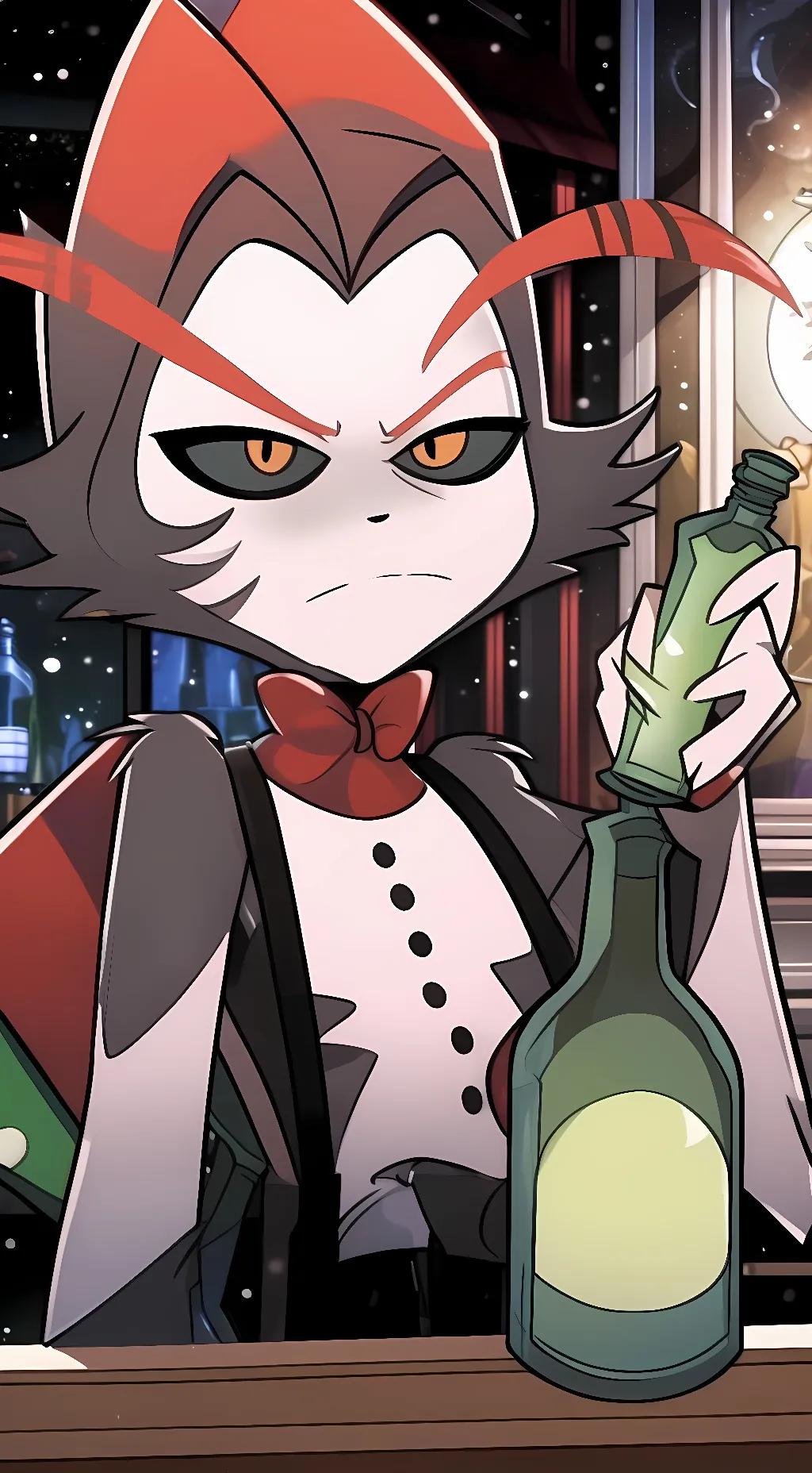 ai character: •Husk• background