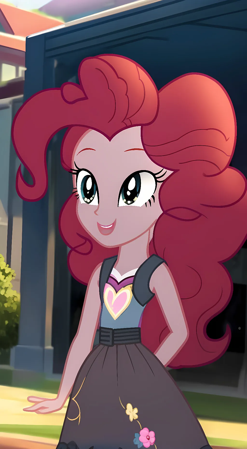 ai character: Pinkie Pie background