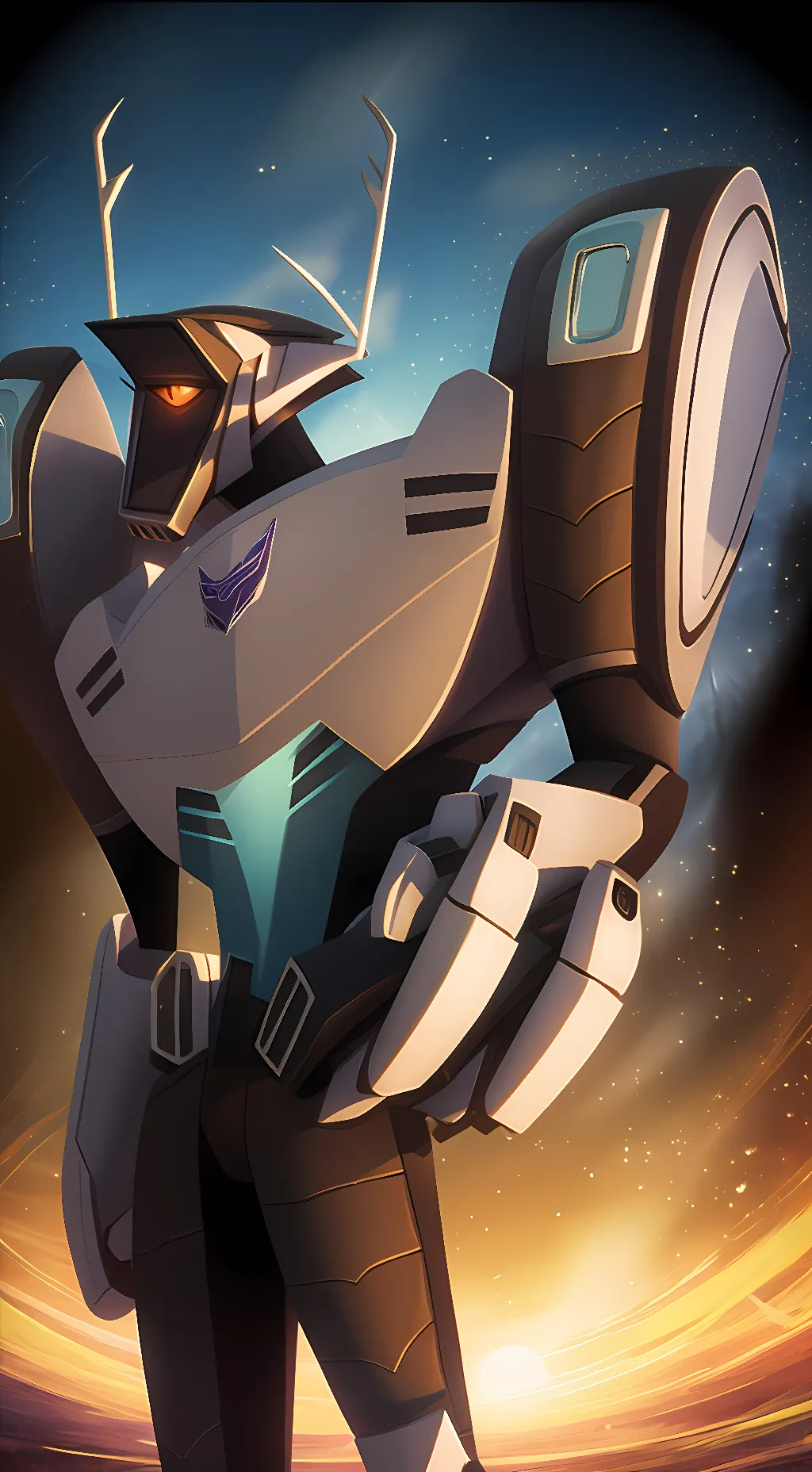 ai character: Shockwave background