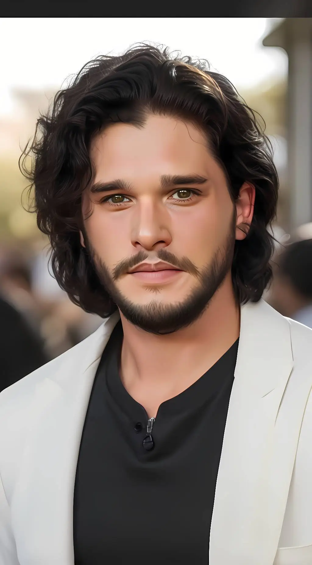 ai character: Kit Harington background
