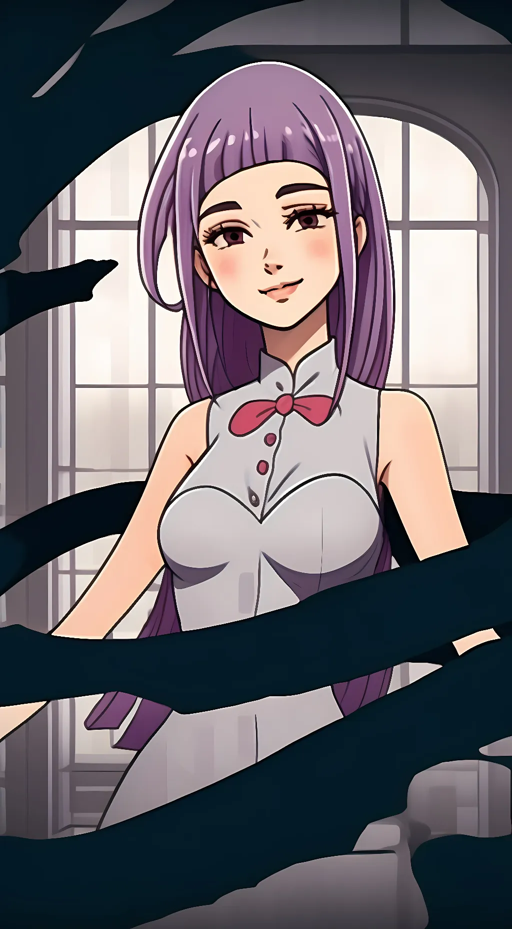 ai character: melascula  background